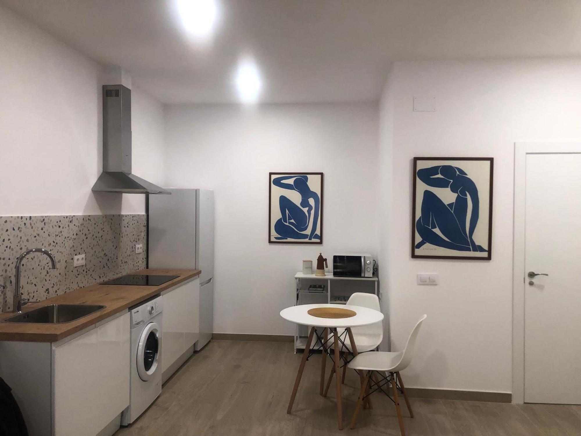 Estudio Playa De La Malvarrosa Valencia Apartment ภายนอก รูปภาพ